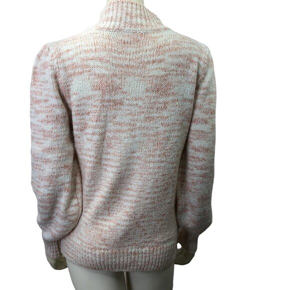 CALVIN KLEIN MARLED MOCK NECK SWEATER MD NEW WITH TAG - Picture 4 of 6